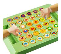 Zkydhbd Animal/Fruit Turn Chess Matching Card Memory Matching Game Board Engaging Skills Educational Toy Educational Toy