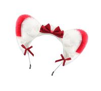 Zkydhbd Anime Cosplay Plush Headpiece Elastic Hair Band Animal Ears Design For Themed Event Daily Use Gothic Maid Cats Ear Hairband