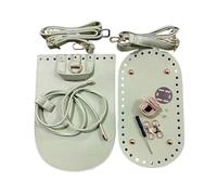 Zkydhbd Backpack Sewing Craft Set PU Leather Bag Bottom Base And Covers Adjustable Strap For Crochet Purse Making Accessories Travel Purse Making Materials