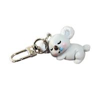 Zkydhbd Bag Pendant Cartoon Animal Keychain Backpack Pendant Stylish Animal Pendant Multifunctional Accessory for Women
