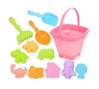 Zkydhbd Beach Toy Sand Play Bucket With Cartoon Mold Shovel Car Sandcastles Bathtub Water Play Kids Educational Beach Sand Toy For Indoor Outdoor