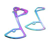 Zkydhbd Bicycles Rear Derailleur Inner Plate Aluminum Alloy Cage Guide Wheel Holder Accessories Bicycles Cage