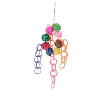 Zkydhbd Bird Toys Tearing Chew For Teeth Vine Balls Cage Hanging String Toy Pet Grinding Teeth Hanging Loofah Parrot Ladder Toy