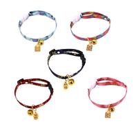 Zkydhbd Blessing Embroidered Necklace Cats Collars Pet Festive Collar Elegant Embroidered Festive Necklace Princess Dog