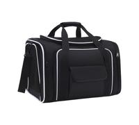 Zkydhbd Carriers Bags,Large Pet Carriers Bag with Expandable Side Breathable Mesh Travel Suitcases Adjust Shoulder Strap Bag for Dogs
