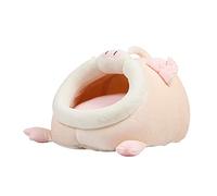 Zkydhbd Cartoon Animal Chinchilla Guinea Pigs Hedgehog Dutch Hamster Bed Soft And Pet Nest Winter Warm Bed Pet Nest Bed Pet Nest Warm