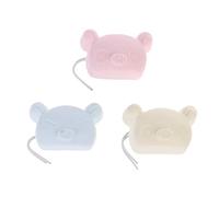 Zkydhbd Cartoon Hamster Teeth Grinding Chinchilla Shaped Calcium Stone Chew Toy Treat For Syrian Guinea Chew Pet Supplies Small Animal Wood Bunnies