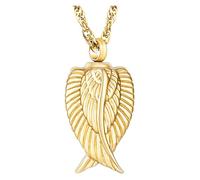 Zkydhbd Cherished Memory Jewelry Pet Urn Necklace Ashes Furs Memorials Pendants For Ashes Cremation Jewelry Sealing Memorials Urn Necklace