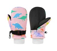Zkydhbd Children's Gloves Outdoor Sports Skiing Mittens Cold Resistant Gloves Windproof Kids Ski For Winter Fun Warm Fleece
