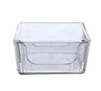 Zkydhbd Clear Chalk Protections Box Portable Billiard Storage Case Acrylic Powder Box Accessories Portable Billiard Accessory