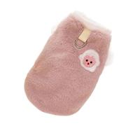 Zkydhbd Clothing Apparel,Dog Furry Plain Furry Vest for Medium, Large Dogs Soft Solid Color Apparel Cartoon Lamb Pullover Spring Pajamas