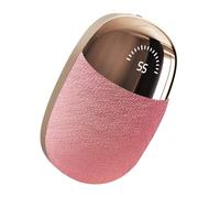 Zkydhbd Comfortable Soft Hand Warmer Plush Handheld USB Charging Heater Rechargeable Hands Warming Device For Winter Season Adjustable Temperature