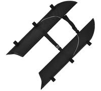 Zkydhbd Compact Kayak Deck Scabbard Paddle Storage Tube Bag with Universals Fit & Easy Installation Universals Kayaks Paddle Scabbards