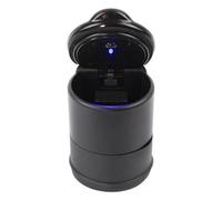 Zkydhbd Compact LED Car Ashtray Easy Carry Car Ashtray With LED Designed For Easy Cleaning & Strong Seal To Ashes Spillage Light