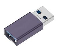 Zkydhbd Compact USB Port Protectors Prevents Unauthorized Data Access Metal Housing Data Blockers Works with Various Electronics USB Data Blockers Adapter