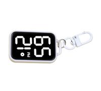 Zkydhbd Compacts Digital Keychain Watch for Students Children Electronic Pocket Clock Timekeeping Accessories Gift Keyring Watch for Students