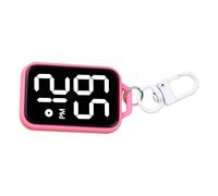 Zkydhbd Compacts Digital Keychain Watch for Students Children Electronic Pocket Clock Timekeeping Accessories Gift Keyring Watch for Students