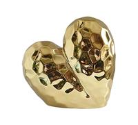 Zkydhbd Contemporary Heart Shape Ceramics Statue Ornament For Living Room With Ceramics And Symbolic Love Meaning Heart Shape Decoration