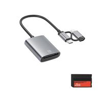 Zkydhbd Continuous Shoots Card and Reader Including Various Storage Size for Enhances Photography Sticks ABS Metal Reader Multiple Storage