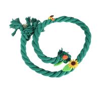 Zkydhbd Cotton Rope Swing Toy Birdcage Standing Perch Bird Grinding Entertainment Toy Bird Swing Toy Birdcage Hanging Toy Bird Cage Climbing Toy
