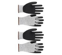 Zkydhbd Cut Stage Protective Gloves Abrasion Resistant Design Strengthened Grip for Glass Metal Processing Not Slip Dipped Hand Gloves