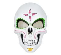 Zkydhbd Day Of The Deads Sugar Skull With Digital Printing Masquerade For Halloween Cosplay Party Costume Gifts Day Of The Deads Masquerade