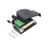 Zkydhbd DB25 Connectors RS232 Terminal Block Adapter Module D-SUB 25-pin RS232 Joint Male/Female No Solder Adapter