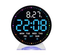 Zkydhbd Digital Alarm Clock With Temperature Display Loud 3 Dimmer Modes For Bedroom Living Room Nightstand Digital Clock