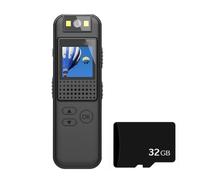 Zkydhbd Digital Camera 1080P Recorder Portable Small HighDefinition Night Wide Angle Mount Motorbike Record Device Video Photography Equipment Gadget