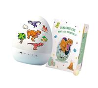 Zkydhbd Dinosaur Eggs Projector Light 360 Rotating Atmospheres Lamp for Room Decoration USB Rechargeable Kid Night Light Bedroom Atmospheres Lighting Children Gift