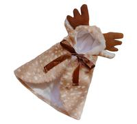 Zkydhbd Dog Funny Reindeer Cosplay Furry Costume Soft Comfortable Cloak Costume Accessories Dress Up Accessories