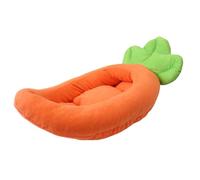 Zkydhbd Dog Puppy Carrot Bed Cartoon Base Detachable Cushion Sofa For Small To LargePet Creative Pet Bed Nest Pet Sofa