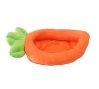 Zkydhbd Dog Puppy Carrot Bed Cartoon Base Detachable Cushion Sofa For Small To LargePet Creative Pet Bed Nest Pet Sofa