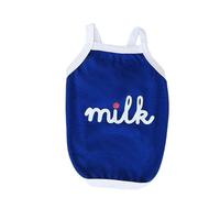 Zkydhbd Dogs Breathable Vest With Letter Print Costume Spring Hot Day Walking Lovely Thin Small Pastoral Costume Dog Clothes Cats For Small Dogs Spring Girl Print Suspender