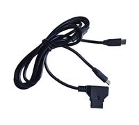 Zkydhbd Double Function Data Transfer Power Adapter Cord D-tap To USB C Connectors For Professional Photography Gear D-tap To Type C Splitter Cable