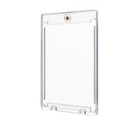 Zkydhbd Dustproof Trading Card Organizers Protector Sealing Clear Cards Holder Case For Valued GamingCard Preservation Acrylic Card Storage Case
