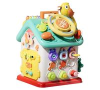 Zkydhbd Early Learning Development Toy 6 Sided Busy House Including Puzzle Gear Games Toddler Education Toddler Learning Cubes