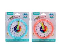 Zkydhbd Educational Clock For Kids 3+ Early Learning Clock Model Talking Learn To Tell Time For Bedroom Living Room Classroom Teaching Clock