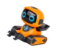 Zkydhbd Educational Track Drawing Robot with Automatic Movement and Music for Childrens Early Learning Development Creative Track Design Robot Toy