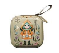 Zkydhbd Efficinet Bead Organizers Pouches With Cartoon Pattern Religious Accessory Carriers For Buddhist Catholic Use Portable Jewelry Organizers