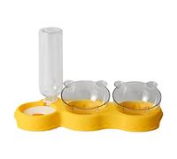 Zkydhbd Elevated Dog For Bowls Double Raised For Transparent Bowl With Stand Raised For Dishes For Food And Dog Food And Water Bowl Set