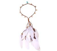Zkydhbd Ethnic Indian Feathered Headband Women Styles Headband With Fringed Feathered For Costume Vacation