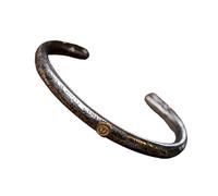 Zkydhbd Ethnic Inspired Open Bangle Wristband Antique Animal Adjustable Alloy Jewelry for Women Men Retro Ethnic Hand Jewelry