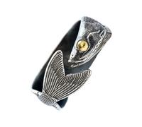 Zkydhbd Fashionable Adjustable Fish Rings Suitable For Various Occasions Adds Elegant Charm Jewelry Accessory Daily Use Adjustable Fish Rings