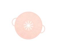 Zkydhbd Flexible Elastomer Oil Defender with Filter Net Global Suitable Cooking Bowls Stovetop Security Protect Heat Immune Container Protect