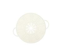 Zkydhbd Flexible Elastomer Oil Defender with Filter Net Global Suitable Cooking Bowls Stovetop Security Protect Heat Immune Container Protect