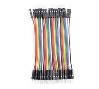 Zkydhbd Flexible Ribbon Cable 40Pin Jumper Wire Cable Male/Female/Connection For Electronics Solderless