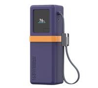 Zkydhbd Flexible Silicone Case Skin for 20000mAh 165W PB2165 High Capacity PowerBank Multiple Color Option Secure Sleeve Power Institution Cover Purple