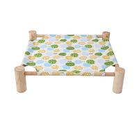 Zkydhbd For Bed Dog Bed Pet Hammock Bed Stable Structure Washable Detachable Breathable Easy To Assem Hammock Bed With Stand Elevated Beds For Indoor Cats Pet Hammock Bed