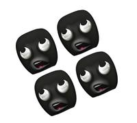 Zkydhbd Funny Eye Car Headrest Covers General Strong Polyester Protect For Family Travel & Daily Commute Humorous Car For Kids